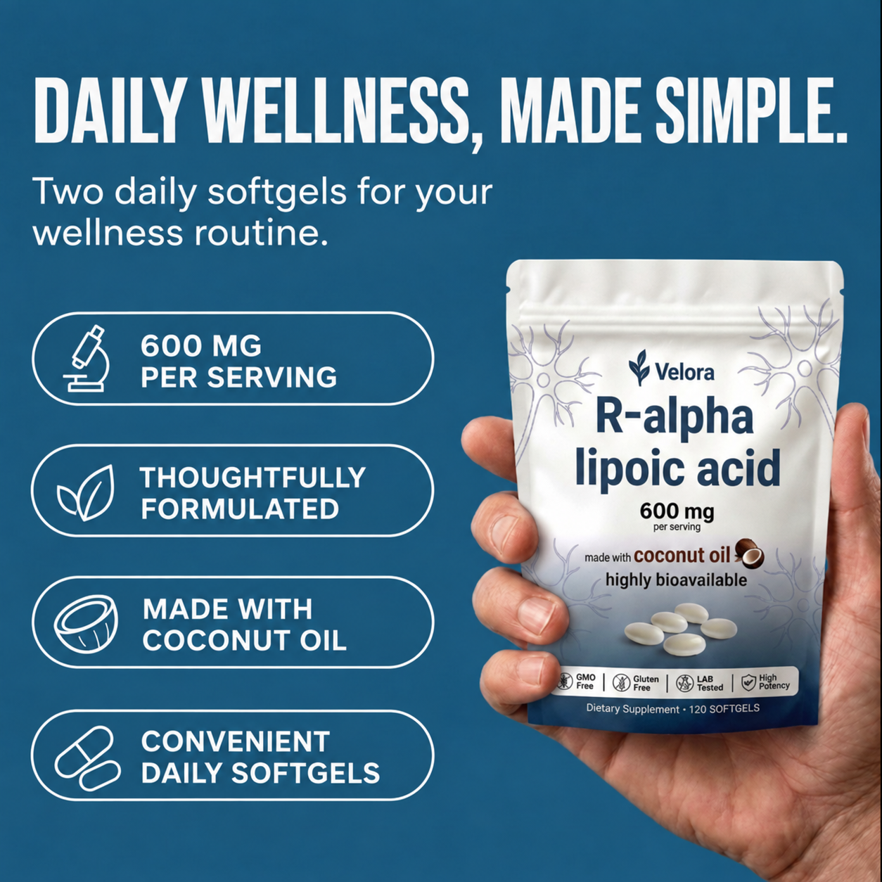 R-Alpha Lipoic Acid Softgel GOOGLE